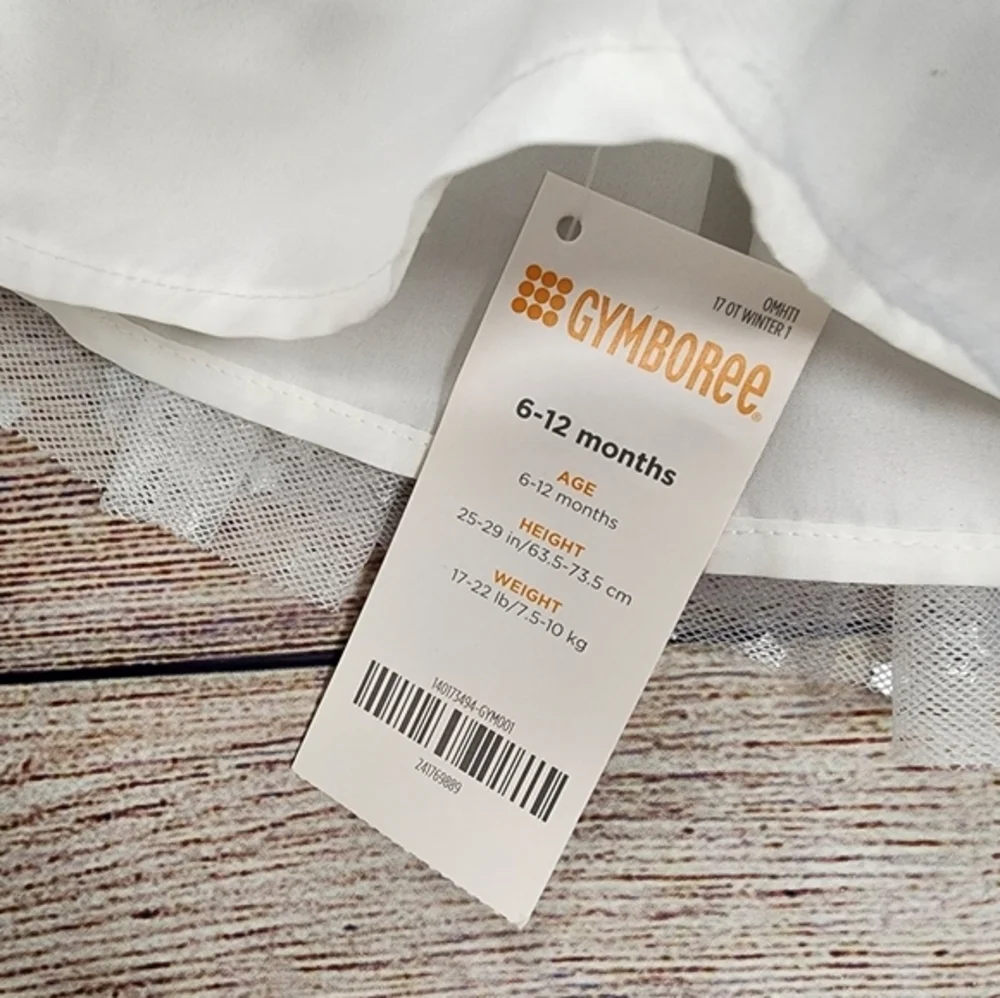 Gymboree tutu foil